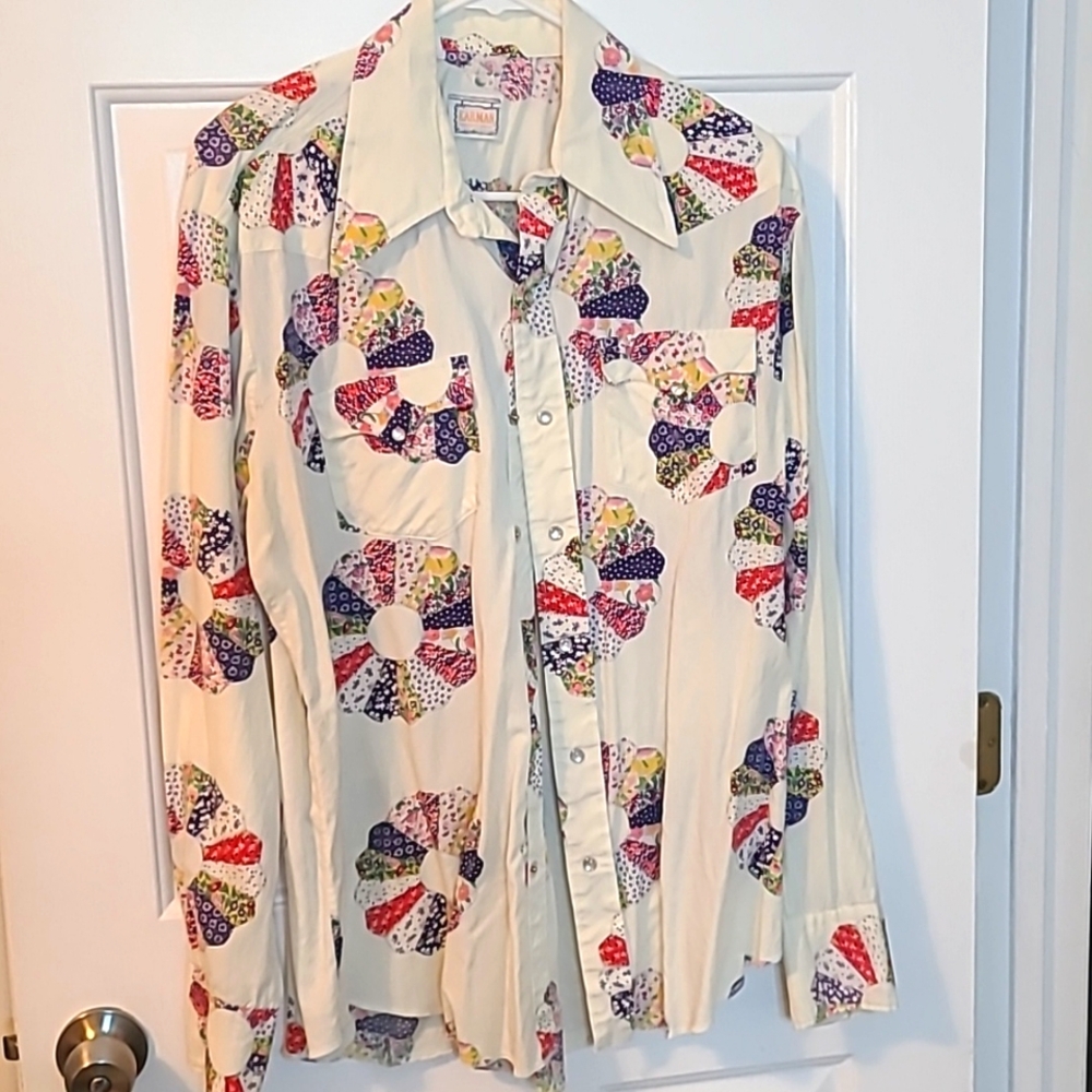 Vintage patchwork shirt